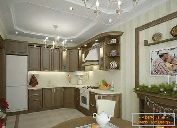 Rozložení kuchyně-obývací pokoj o rozloze 20 m², foto 29