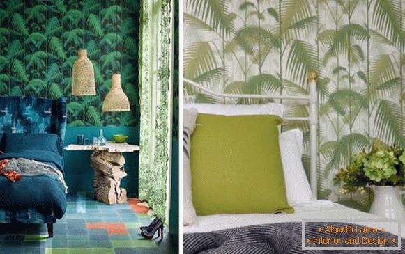Stylový design ložnice - foto 2015 moderní nápady na tapety