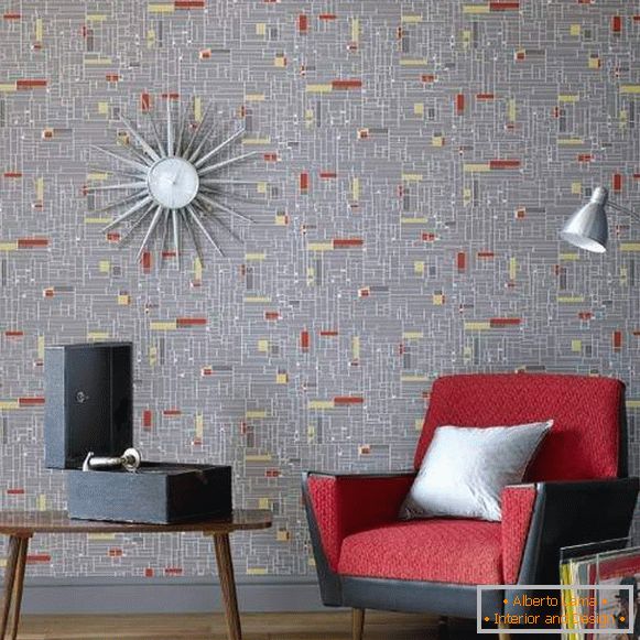 Módní tapety pro 2016 stěn s geometrickými vzory