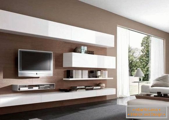 modulový nábytek pro obývací pokoj, foto 19