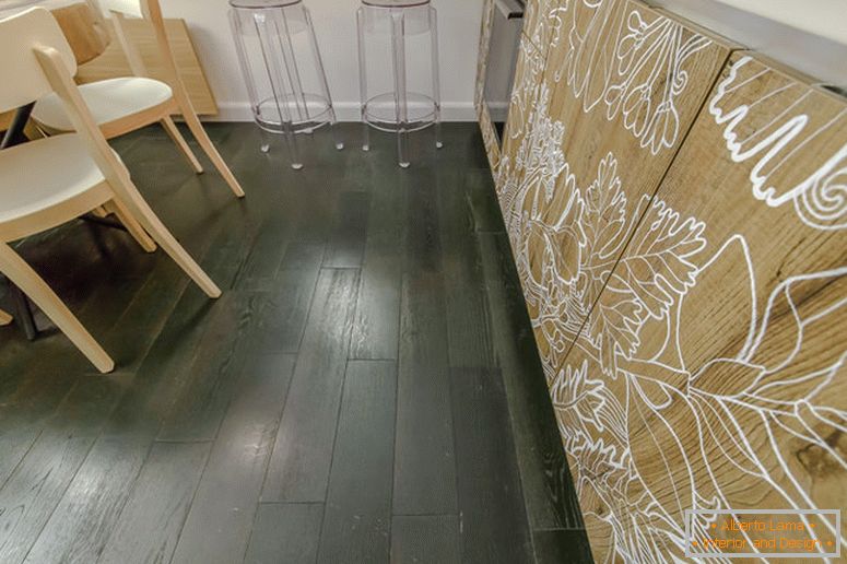 Podlaha v kuchyňském designu