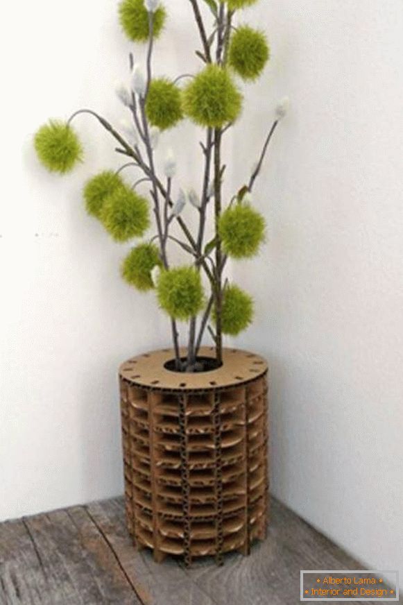 dekorativní větve pro venkovní vázy vlastními rukama, foto 46
