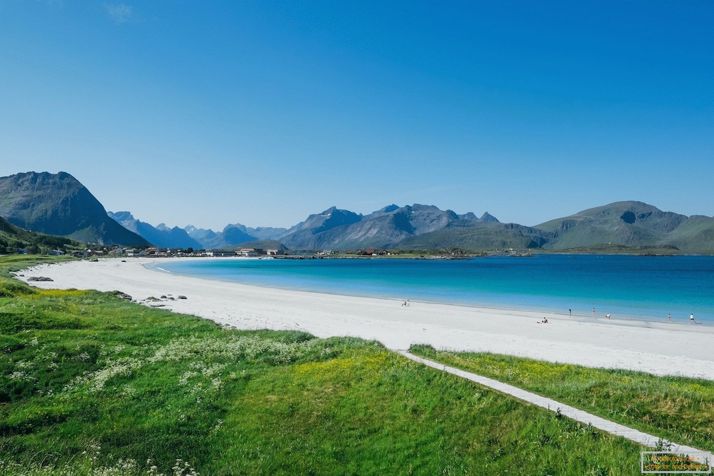 Ideální pobřeží Norska