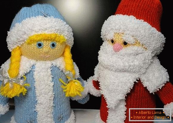 pletené vánoční hračky s vlastními rukama, foto 9