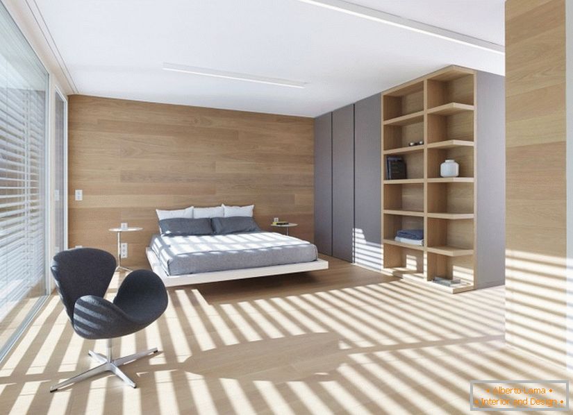 Спальня особняка MP od Burnazzi Feltrin Architects