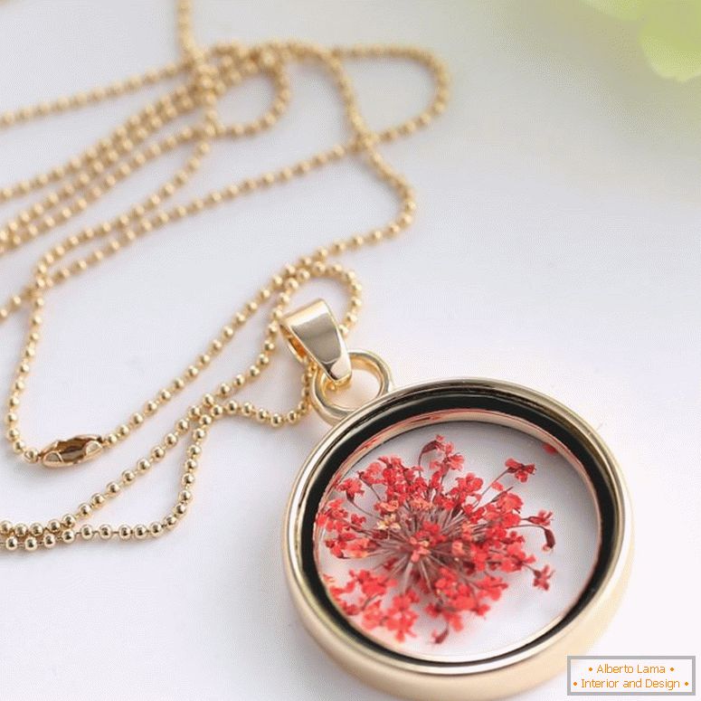 nový styl-sklo-medailon-sušené-květ-diy-náhrdelník-pozlacené-barva-řetěz-kouzlo-paměť-medailon-náhrdelník-přívěšek