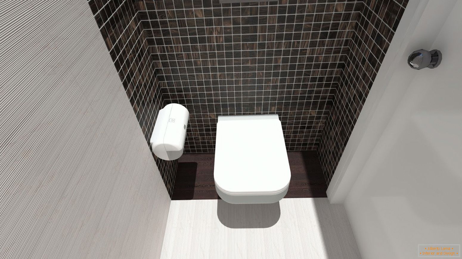 Mozaika плитка в дизайне туалета