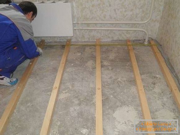 Dřevěné podlahy в частном доме, фото 7