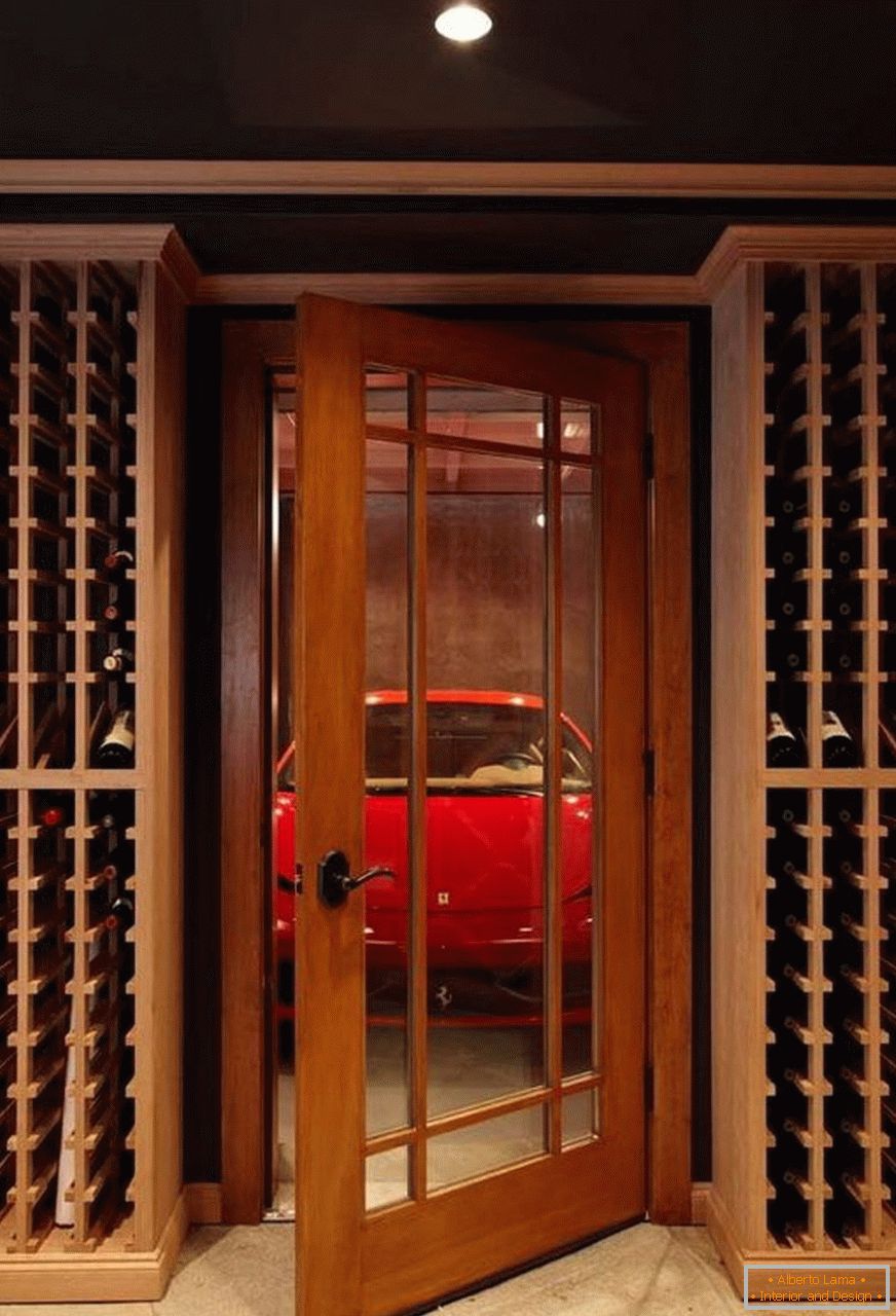 Parkovací místo u vinárny