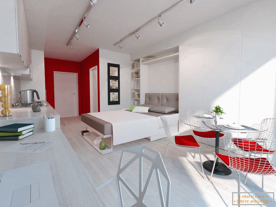 Moderní design malého bytu
