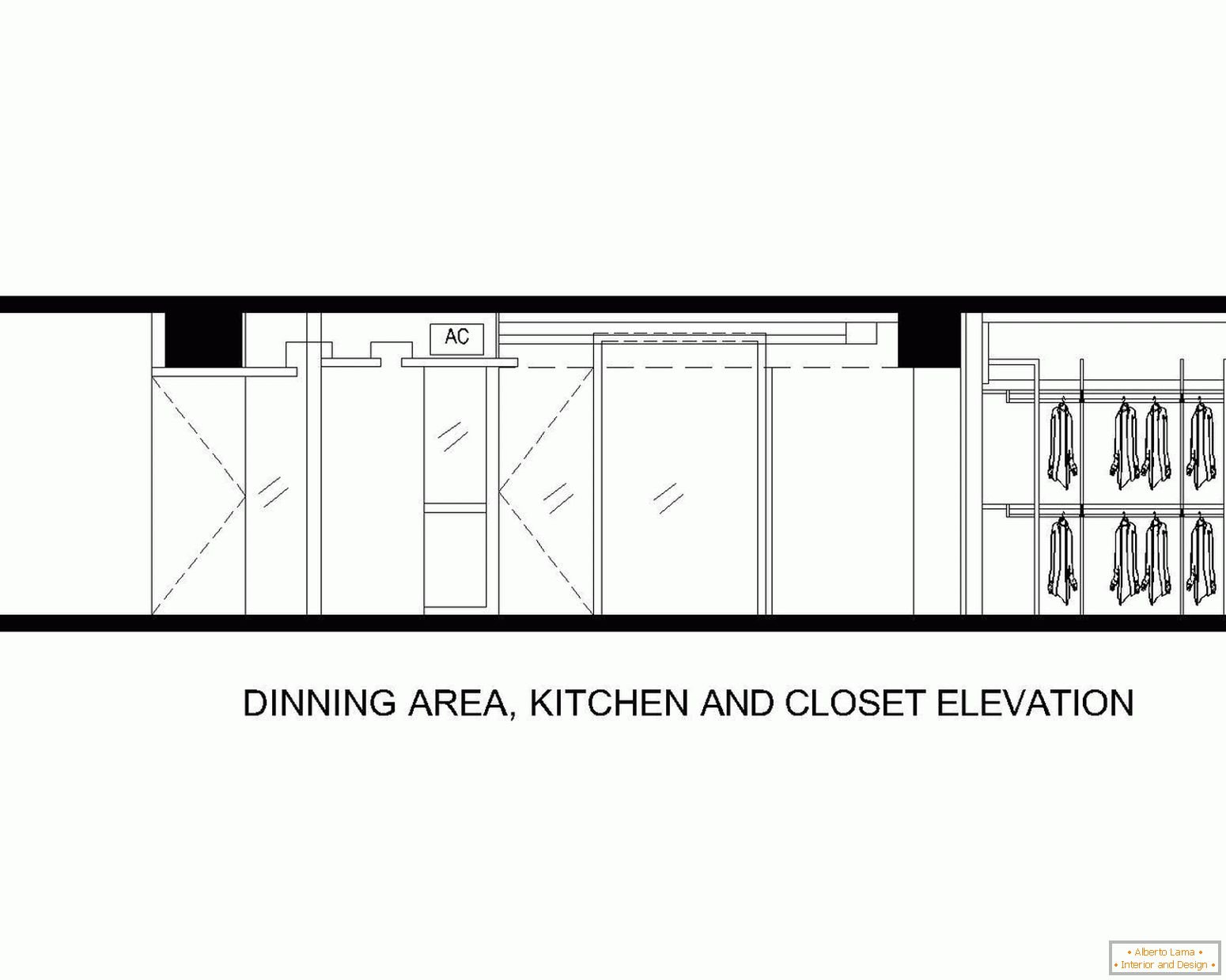 Dispozice jídelny, kuchyně a koupelny