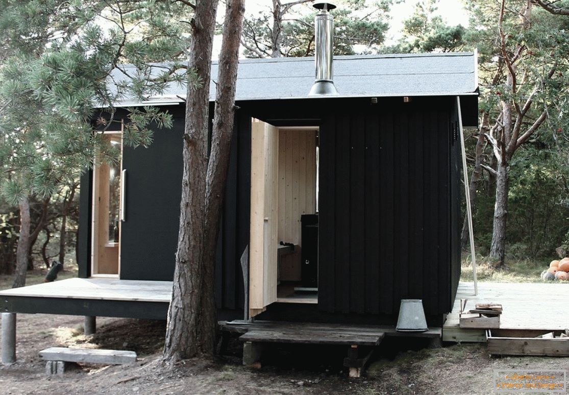 Mini-House Ermitage Cabin ve Švédsku