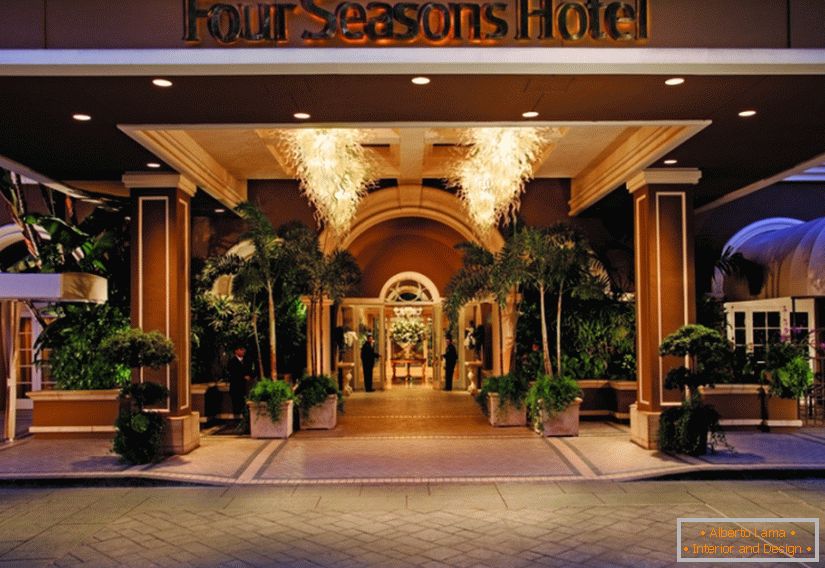 Fasáda hotelu Four Seasons