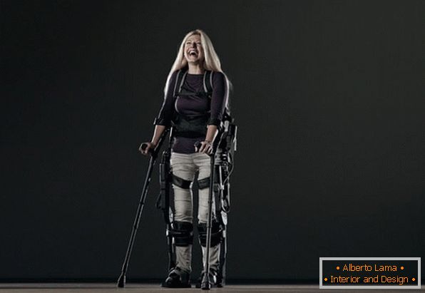 Bionické zařízení Ekso Bionic v akci