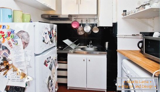 Návrh interiéru malé kuchyně, фото 2