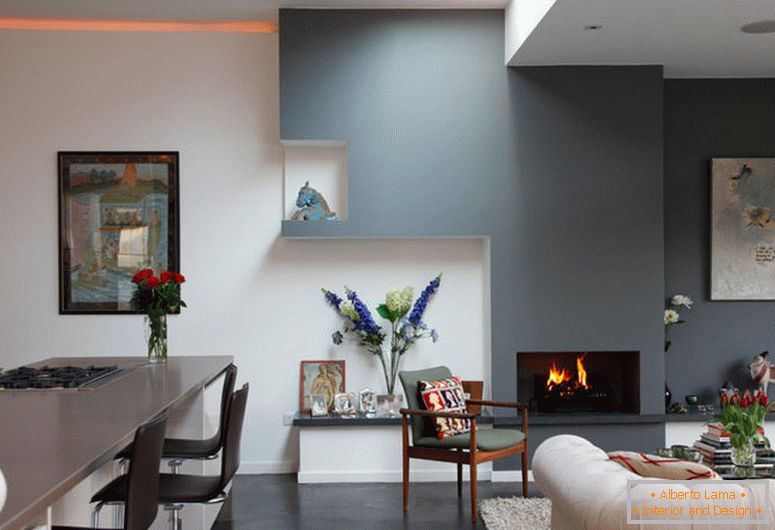 moderní-minimalistický-design-of-the-new-york-obývací pokoj-to-má-černý-moderní-podlahy-a-krém-pohovky-může-přidat-krása-uvnitř- dům-design-nápady-s-dřevěný-stůl-inside1