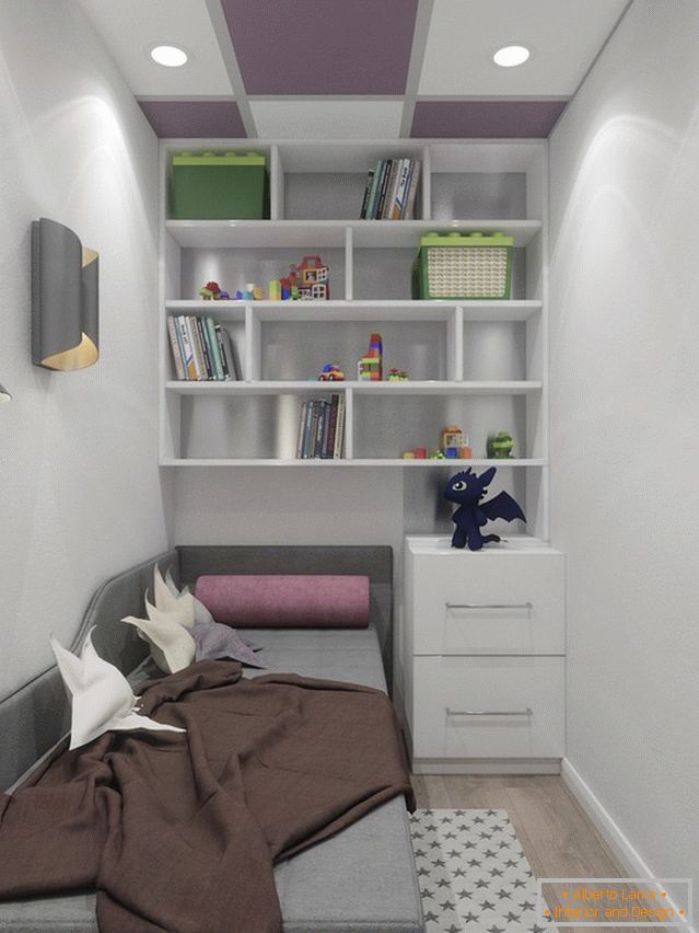 Moderní design místností pro malé děti