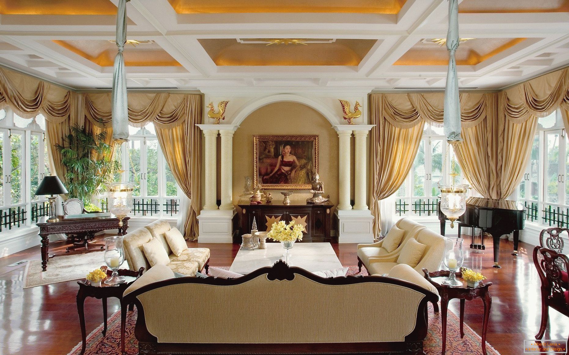 Nábytek v elegantním interiéru