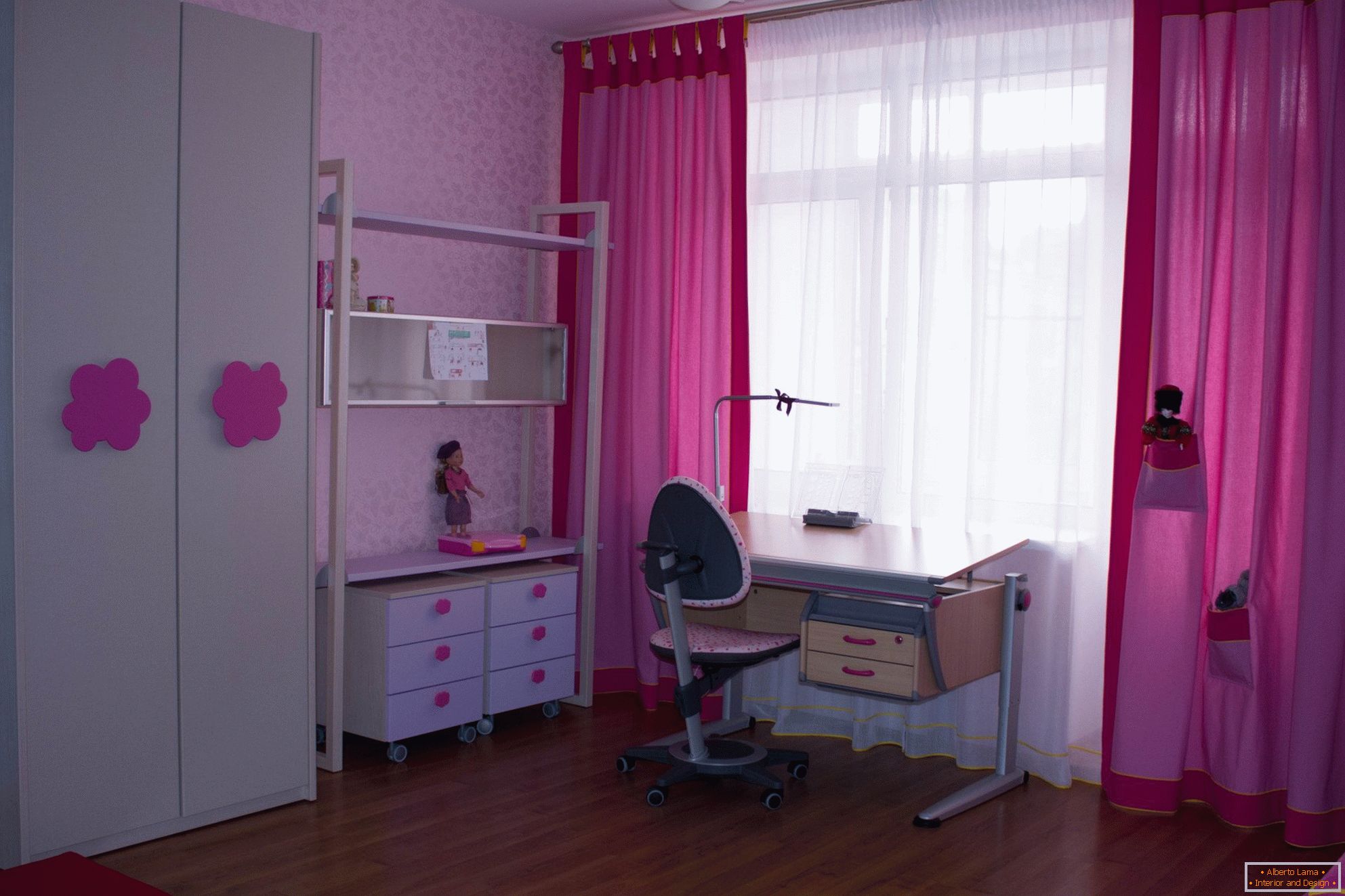 Návrh dívčí místnosti