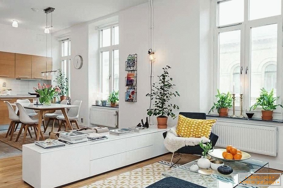 Bytový design ve skandinávském stylu