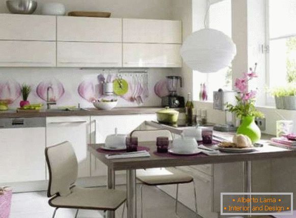 moderní design malého kuchyňského foto, foto 15