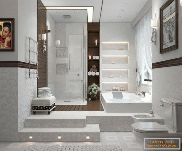 Funkční design koupelny