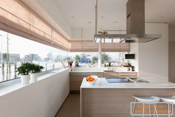 Kuchyňský design v soukromém domě s vlastními rukama - nápady na inspiraci
