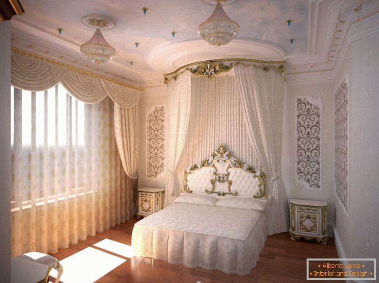 design-bedroom-in-style-barokní
