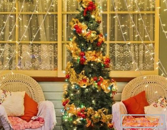 nápad-pro-styl-dekorace-vánoční strom