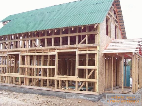 Panelová konstrukce rámové konstrukce domu фото 3