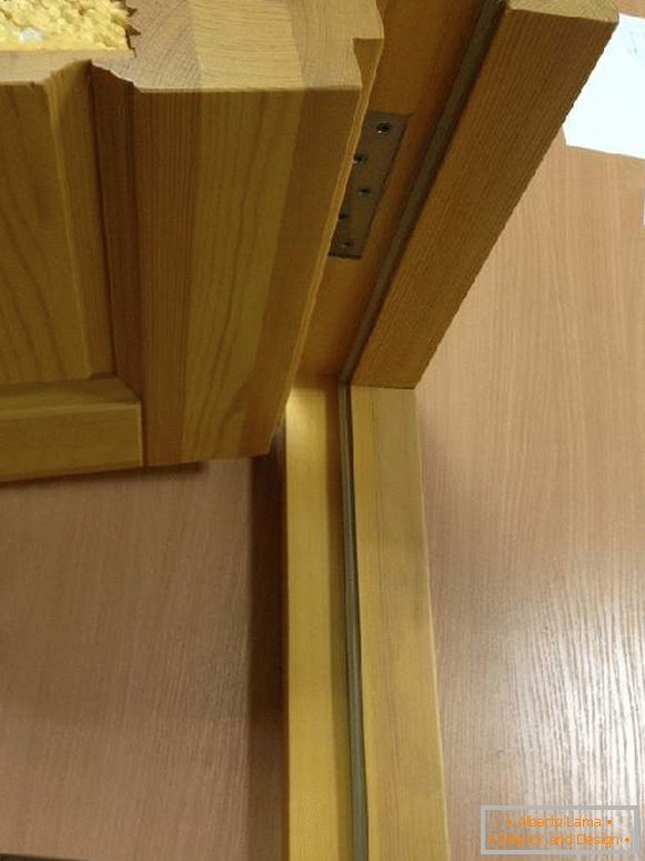 vstupní dřevěné izolační dveře, foto 3