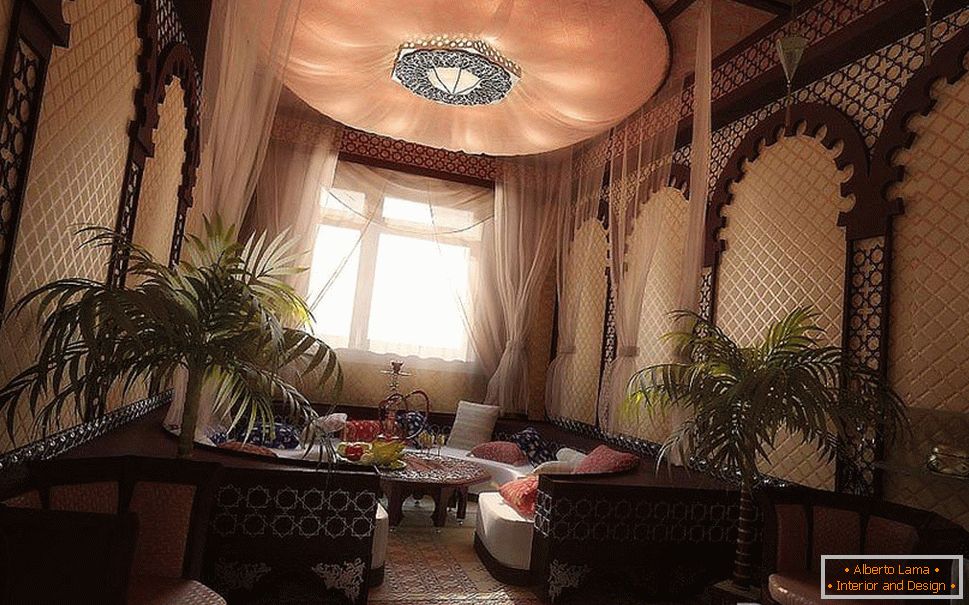 Pokoj s elegantním interiérem