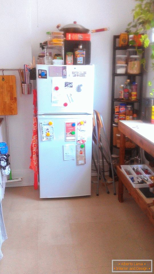 Návrh interiéru malé kuchyně