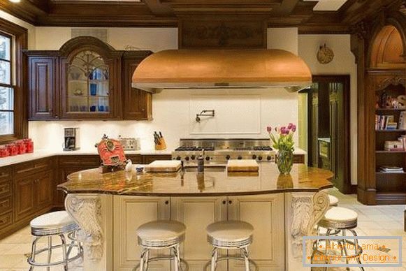 Kuchyňský design Catherine Zeta-Jones a Michael Douglas