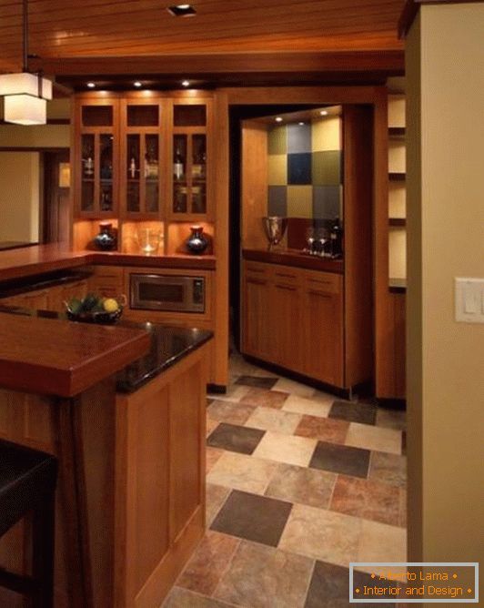 tajný pokoj v kuchyni