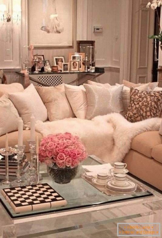 Obývací pokoj v okouzlujícím stylu