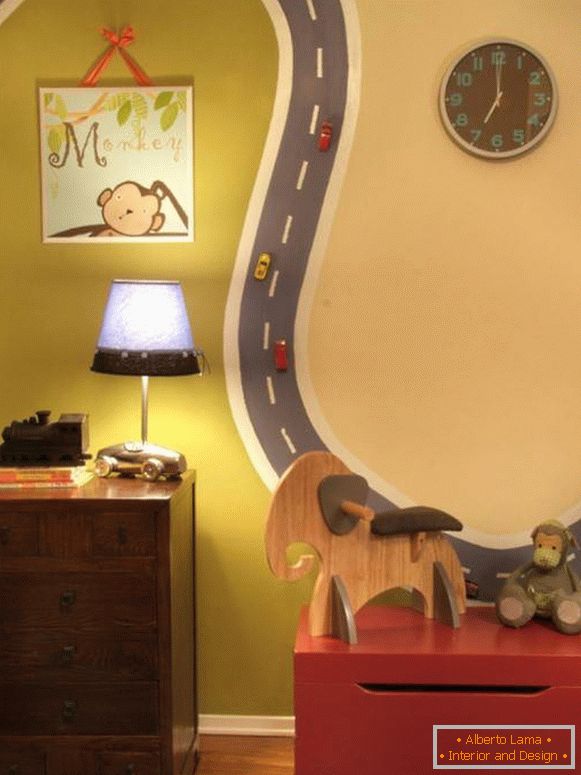 Domácí dekorace pro zdi v dětském pokoji