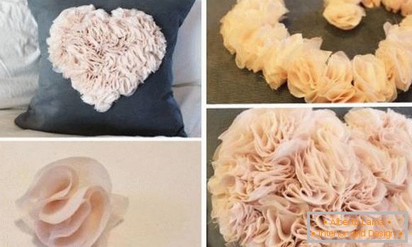 Jak vyrobit polštáře se svými vlastními rukama - фото разных способов