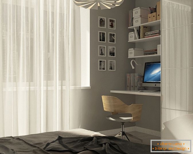 Luxusní design dvoupokojového bytu o rozloze 48m2
