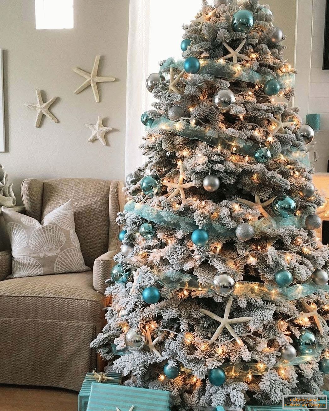 Vánoční strom s hvězdice