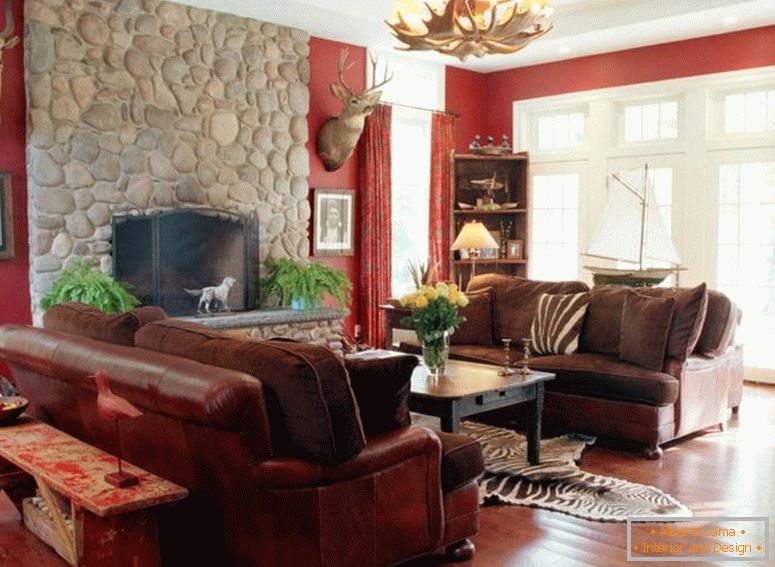 Americký styl v interiéru - 75 fotek návrhových nápadů