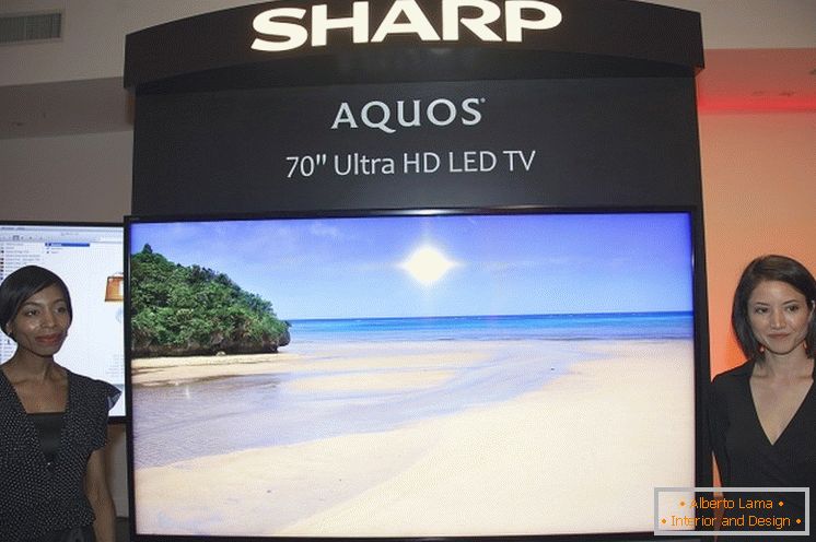 AQUOS Ultra HD LED - televizor s vysokým rozlišením od společnosti Sharp