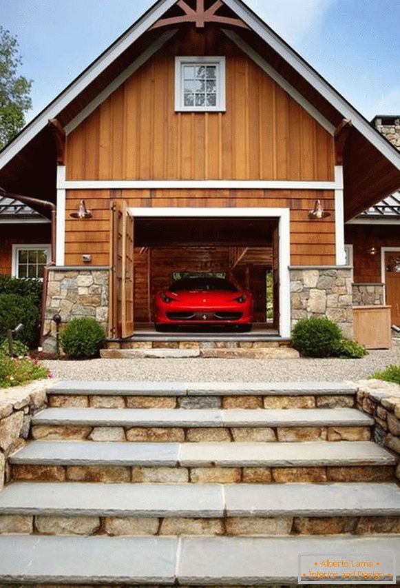 Klasická garáž pro auto