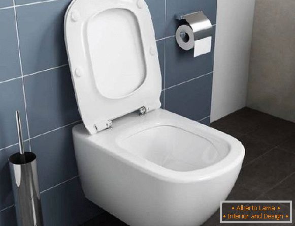 Bezobodkovy závěsné WC, foto 14