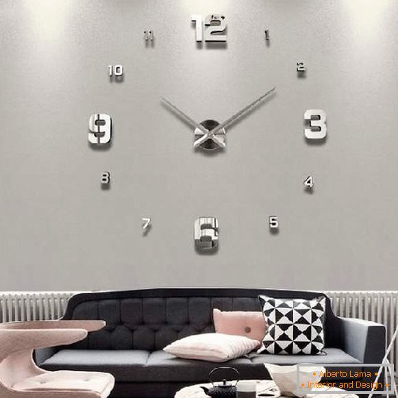 nástěnné hodiny originální pro obývací pokoj, foto 16