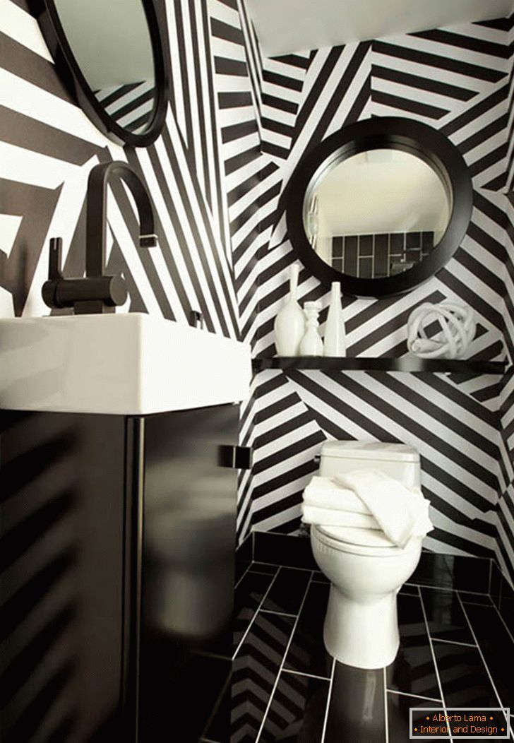 black-and-white-koupelroom-wall