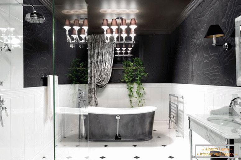 black-white-koupelroom