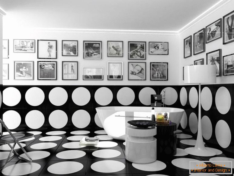 černá a bílá koupelna-pokoj-4