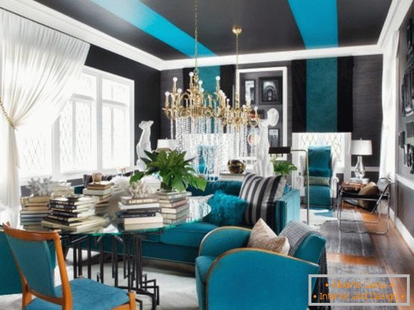 Luxusní obývací pokoj design 2015 rok