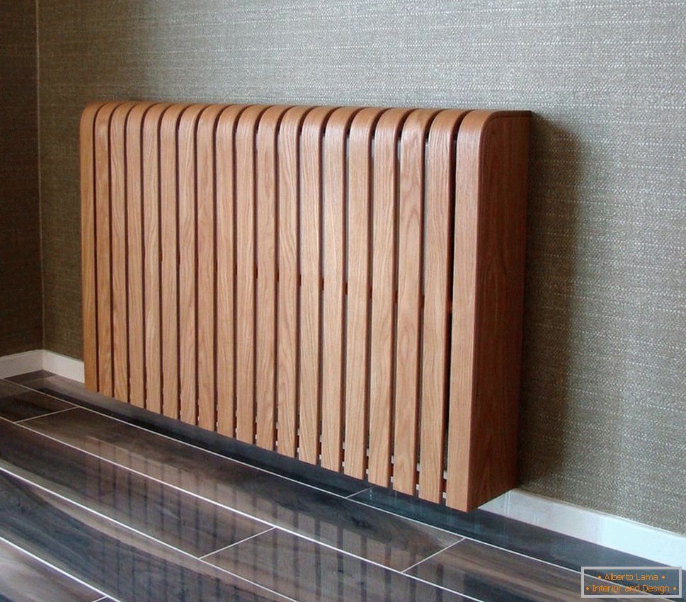Dřevěný radiátor